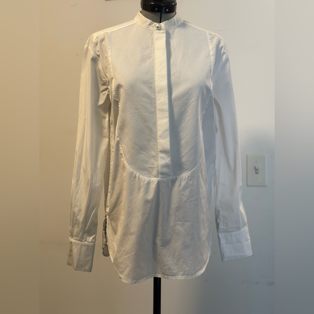 Chanel uniform White blouse